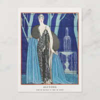 George Barbier, carte postale Art déco