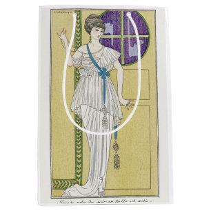 George Barbier, Sac Cadeau Moyen Art Déco