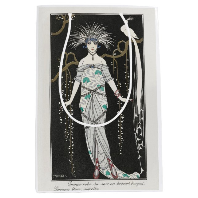 George Barbier, Sac cadeau moyen Art déco (Devant)