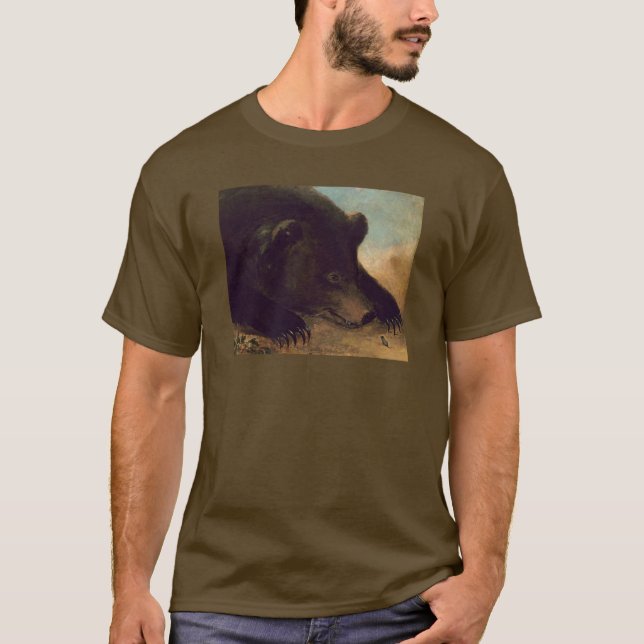 George Catlin - T-shirt Ours Grizzly et souris (Devant)
