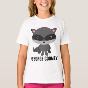 GEORGE COONEY RACCOON T-shirts amusants