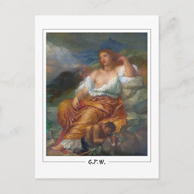 George Frederic Watts #28 - Carte postale d'art fi (Devant)