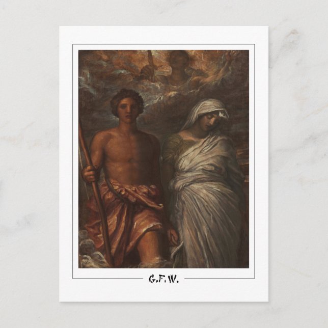 George Frederic Watts #9 - Carte postale d'art fin (Devant)