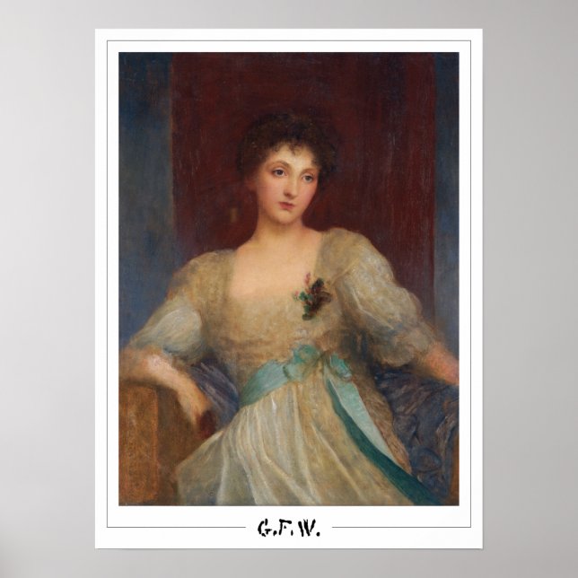 George Frederic Watts Poster d'art Zedign #4 (Devant)