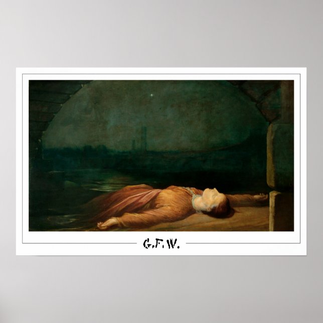 George Frederic Watts Poster d'art Zedign #55 (Devant)