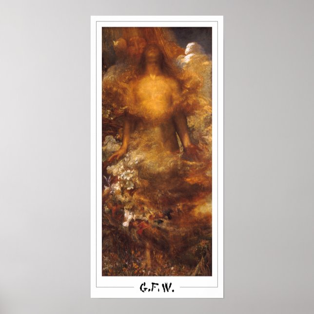 George Frederic Watts Zedign Affiche d'art #234 (Devant)