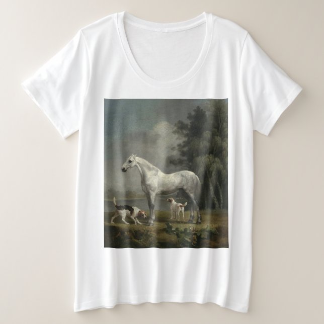 George Stubbs - Un chasseur de gris pomme (Design devant)
