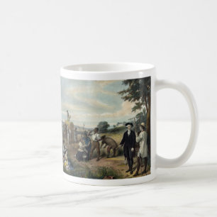 George Washington comme une tasse fermière