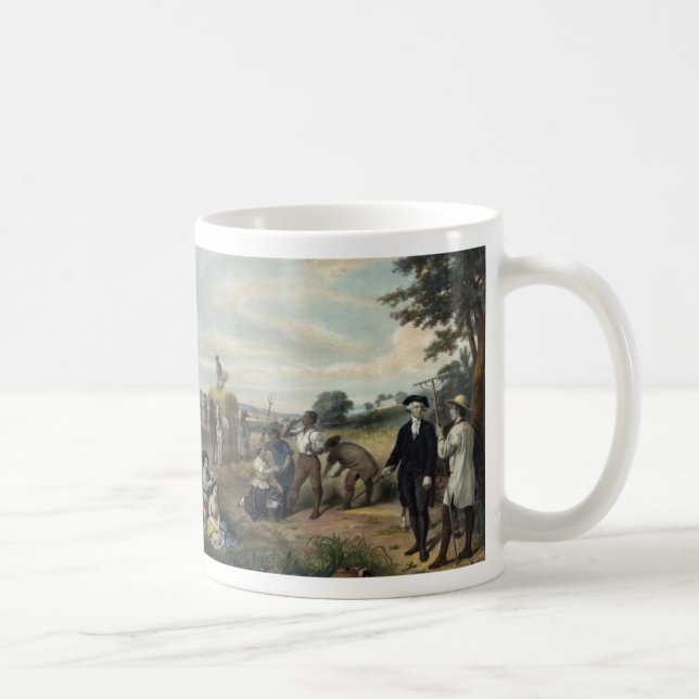 George Washington comme une tasse fermière (Droite)