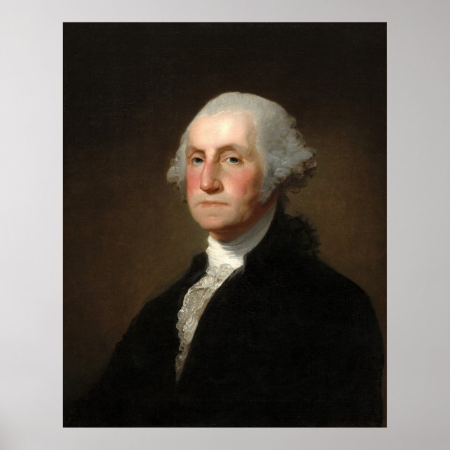 George Washington - Gilbert Stuart Fine Art Poster (Devant)