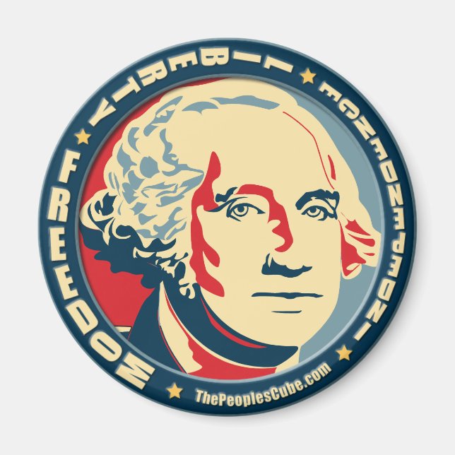 George Washington - Revolution : OHP Magnet (Devant)