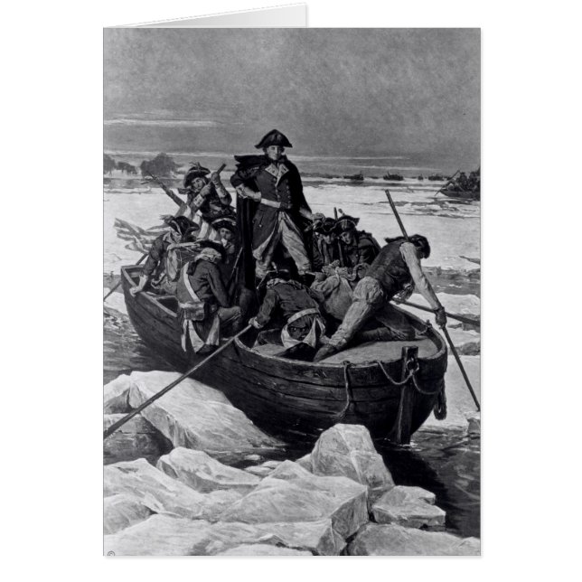 George Washington traversant la rivière Delaware (Devant)