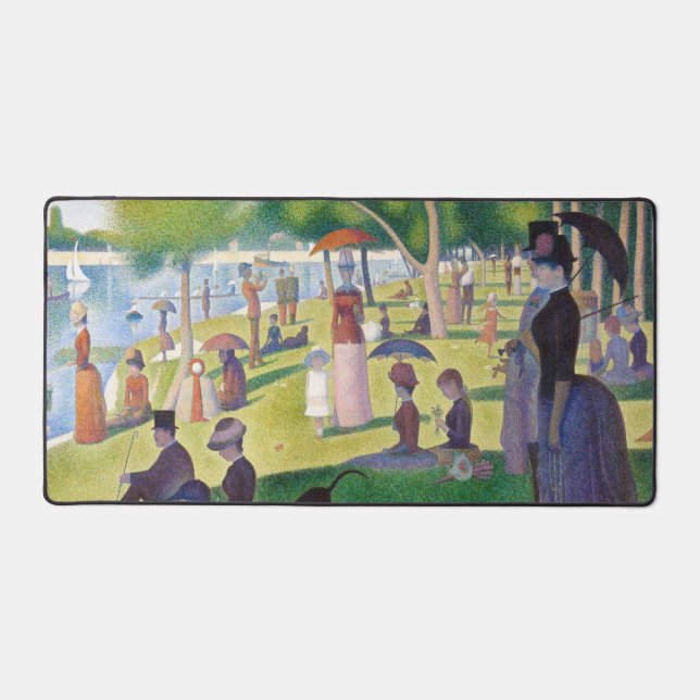 Georges Seurat - Un dimanche après-midi à l'Île de (Recto)