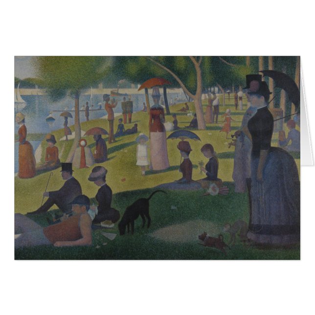 Georges Seurat - Un dimanche sur La Grande Jatte (Devant horizontal)