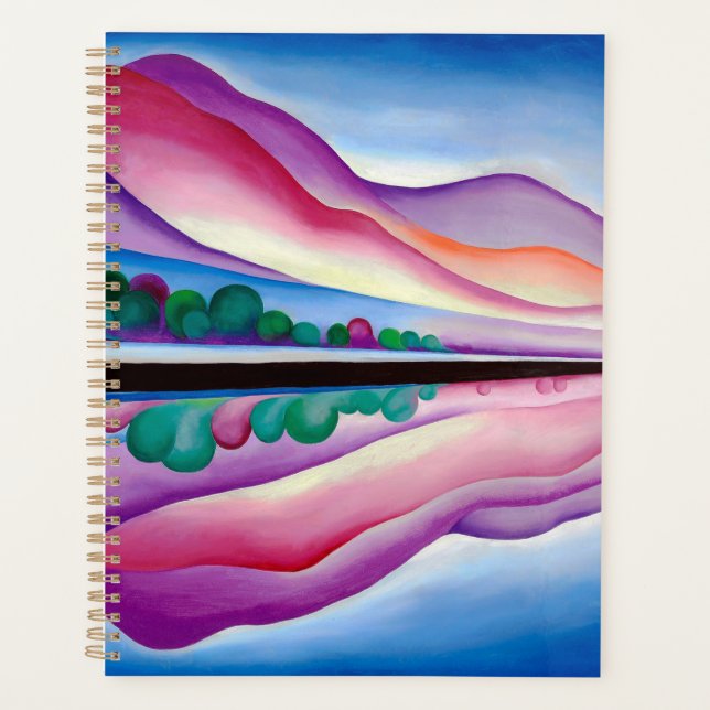 Georgia O'Keeffe, Lake George Reflection (1921) (Devant)