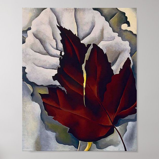 georgia okeeffe, Poster Paper (Matte) (Devant)