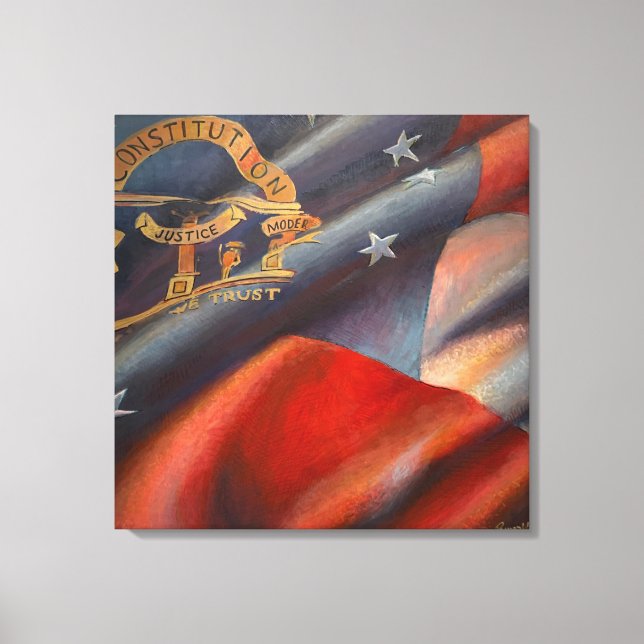 Georgia On My Mind - Impression d'art en toile (Recto)