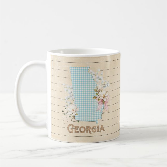 Georgia State Mug - Parfait pour les amateurs de M (Gauche)