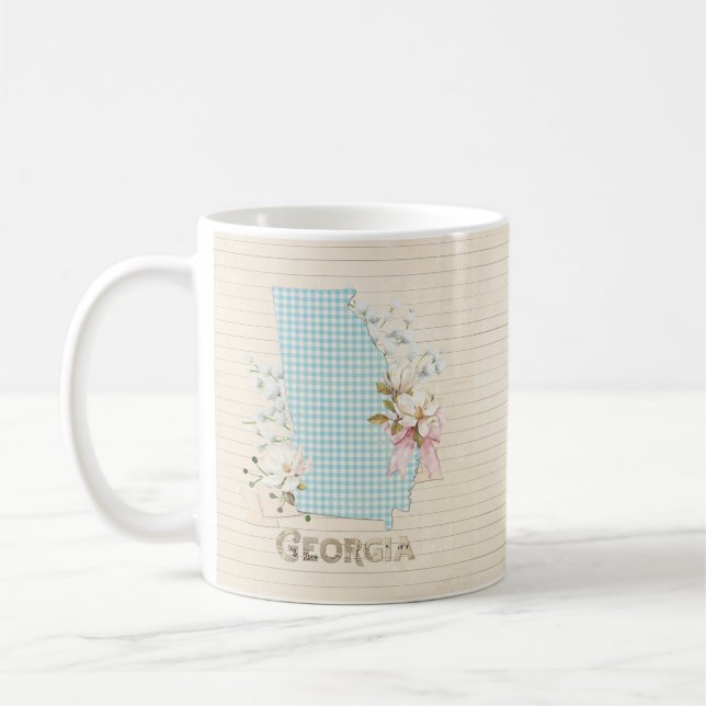 Georgia State Mug - Parfait pour les amateurs de M (Gauche)