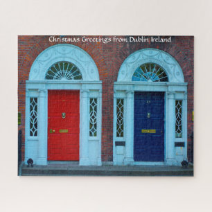 Georgian Dublin Doors Irlande. Jigsaw Puzzle