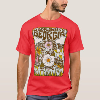 Géorgie Fleur sauvage TShirt