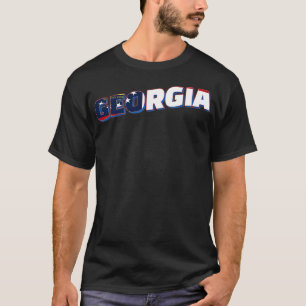 Géorgie vintage style rétro souvenir TShirt 1