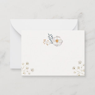 Georgina Mini Carte pour notes