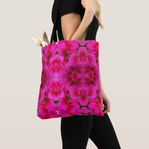 Géranium rose sac fourre-tout