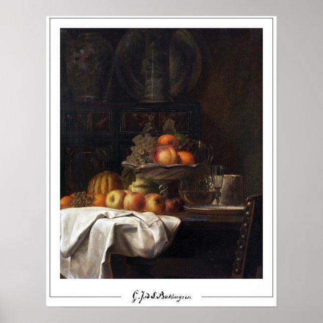 Gerardina van de Sande Bakhuyzen Poster d'art Zedi (Devant)