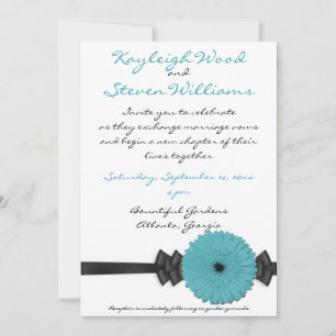 Gerber Daisy Faire-part de mariage