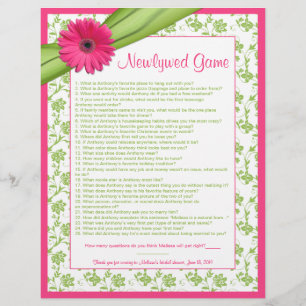 Gerber Rose Daisy Green Floral Fête des mariées Je