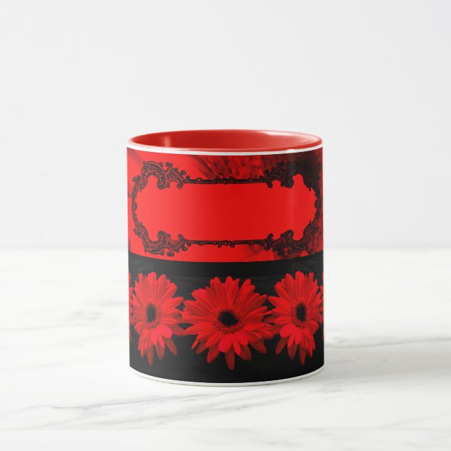 Gerbera Daisy Mug personnalisé (Centre)