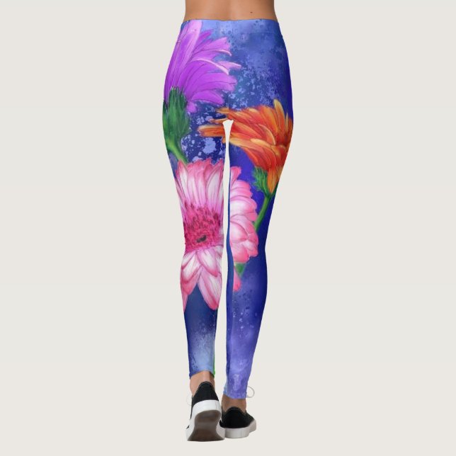 Gerbera Dissous Leggings (Dos)
