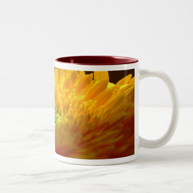 Gerbera jaune Mug (Droit)