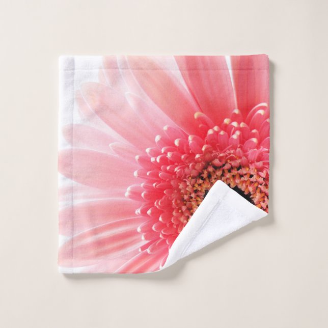 Gerbera Rose Daisy (Gant de toilette)