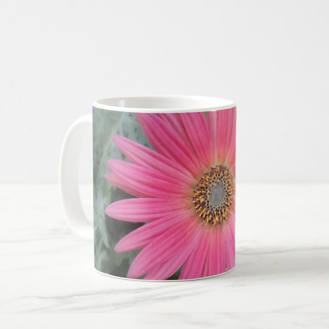Gerbera rose Daisy Mug (Devant gauche)