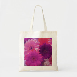 Gerbera rose Fleurs de marguerite Sacs fourre-tout