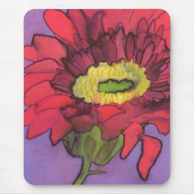 Gerbera Tapis de souris (Devant)