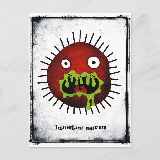 Germ lunatik ! Carte postale (Devant)