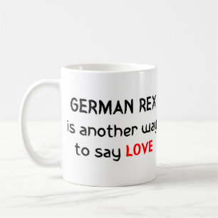 german rex amour tasse de café