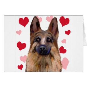 German Shepherd Valentine