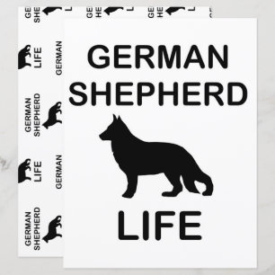 german shepherd vie scrapbook