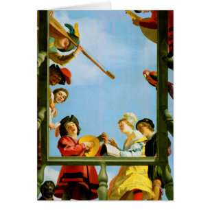 Gerrit Van Honthorst Groupe Musical Balcon Art