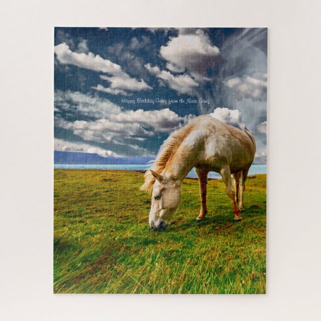 Gerry Souhaite Anniversaire. Jigsaw Puzzle (Vertical)