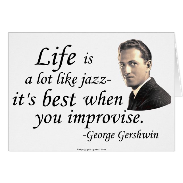 Gershwin sur la vie (Devant horizontal)