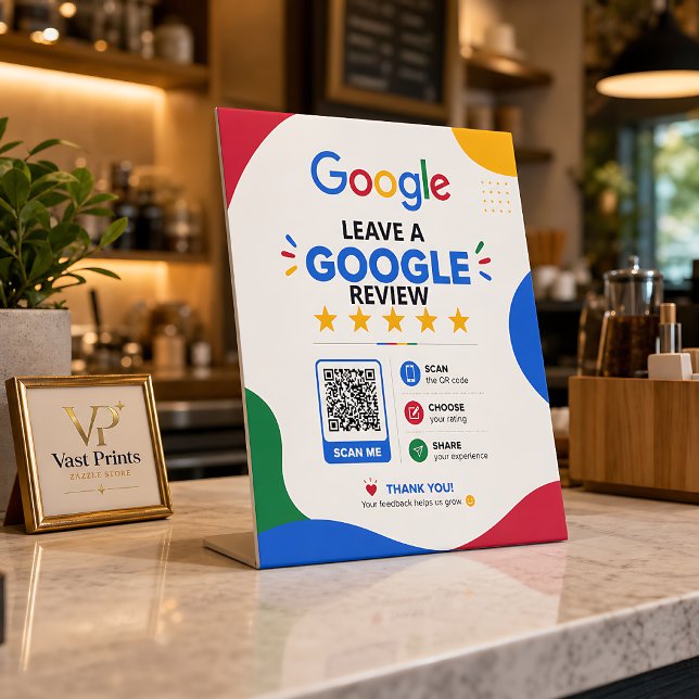 Gestion de la réputation en ligne Panneau code QR  (Online Reputation Management Google QR Code Sign
)
