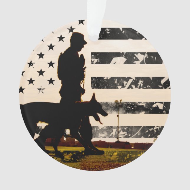 Gestionnaire de chiens de travail K-9 (devant)