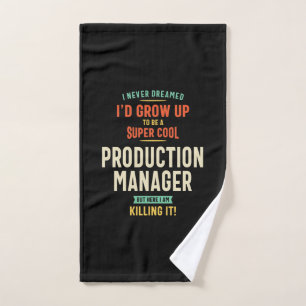Gestionnaire de production super Cool