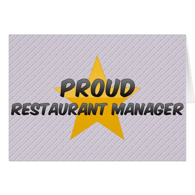 Gestionnaire de restaurants Fiers (Devant horizontal)