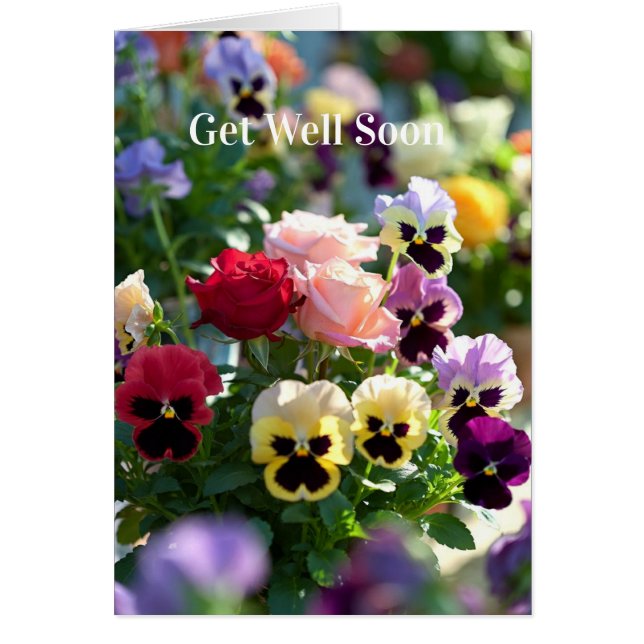 Get Well Soon Card (Devant)